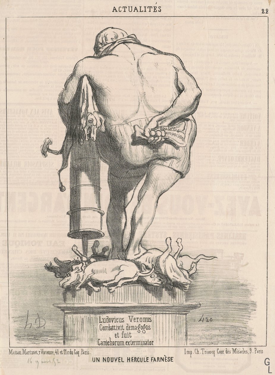Egy új Farnese Hercules alkotó: Honoré Daumier
