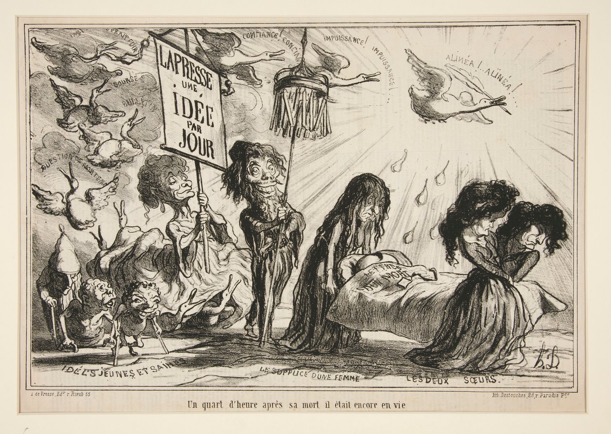 Egy negyede valaminek alkotó: Honoré Daumier