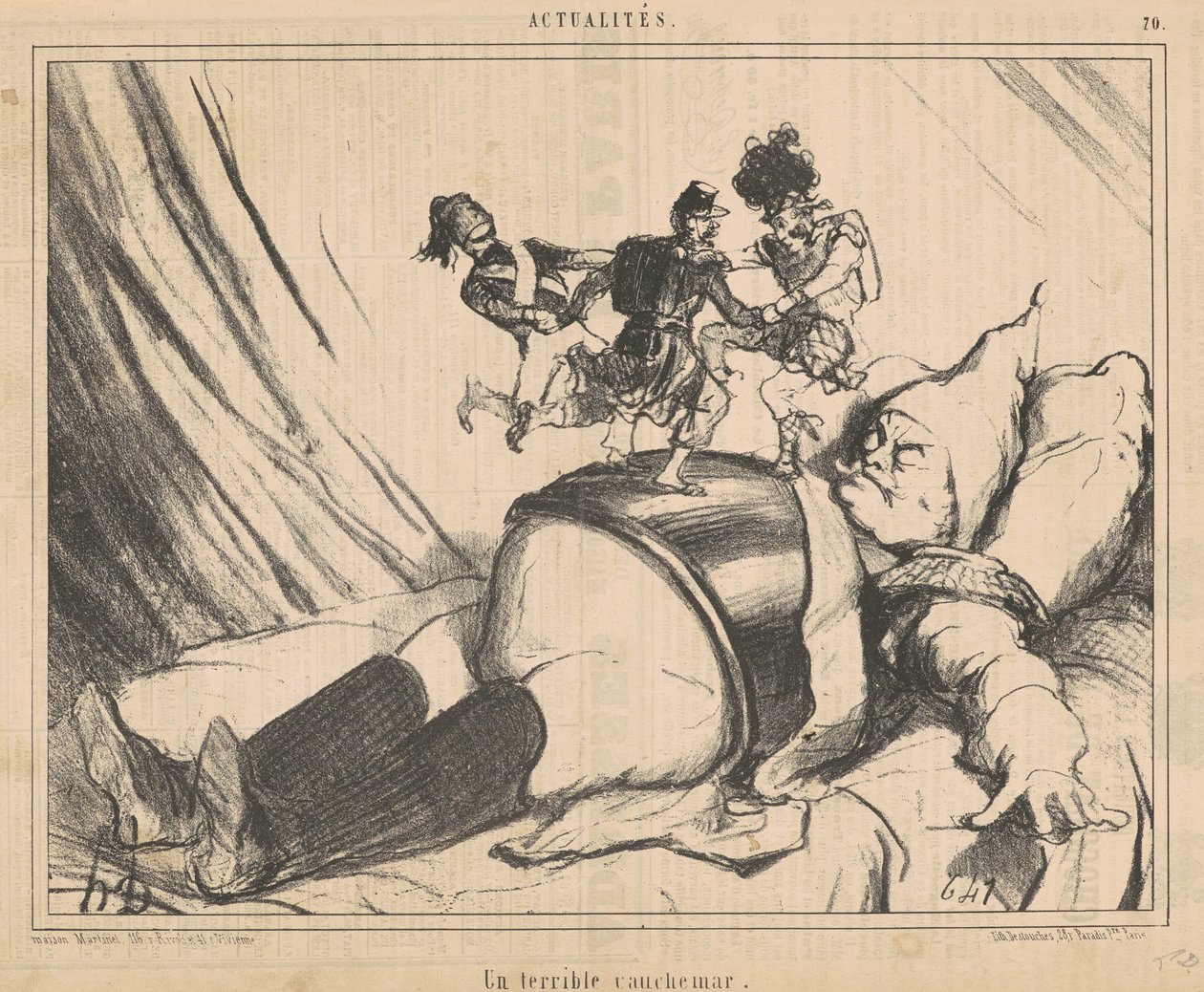 Szörnyű rémálom alkotó: Honoré Daumier