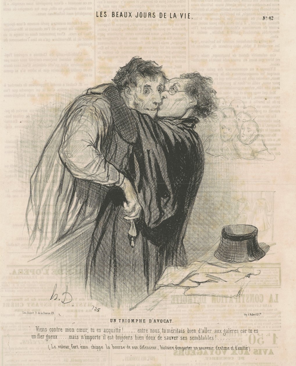 Egy ügyvéd diadala alkotó: Honoré Daumier