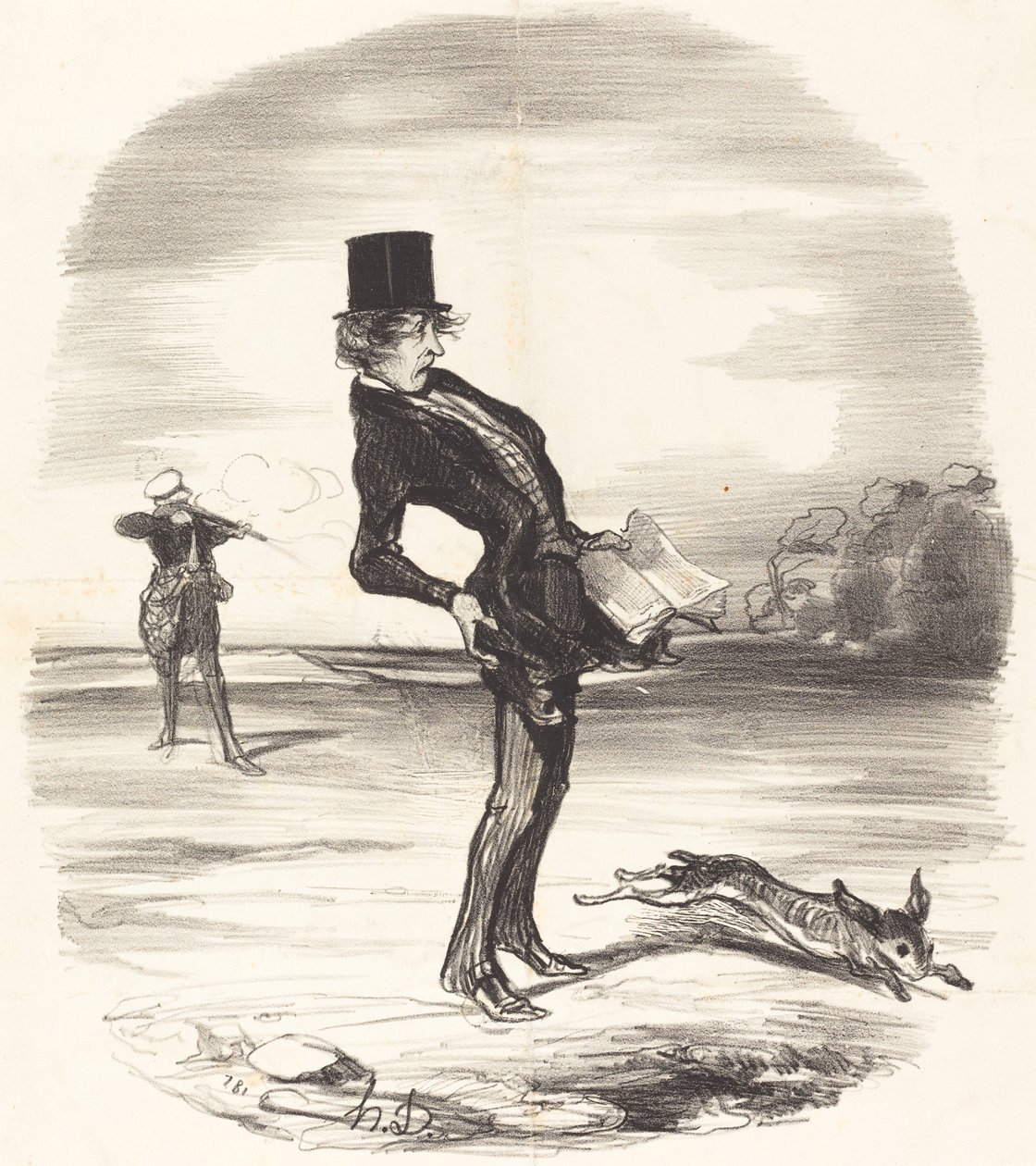 Elmozdult teher alkotó: Honoré Daumier