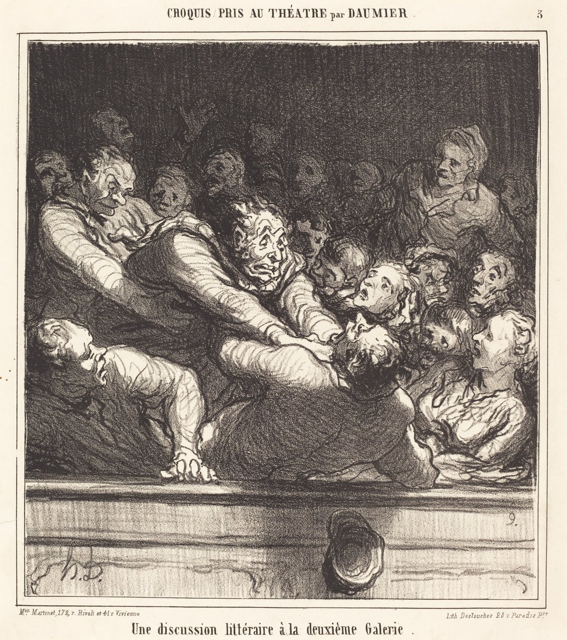 Irodalmi beszélgetés a Második Galériában alkotó: Honoré Daumier