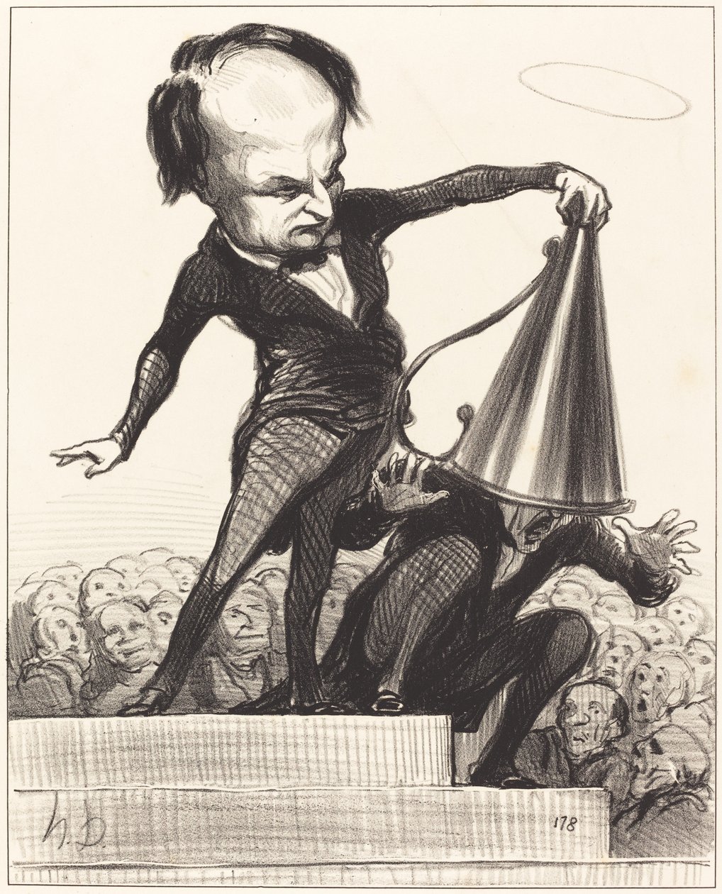 Az egyik Glory kioltja a másikat alkotó: Honoré Daumier