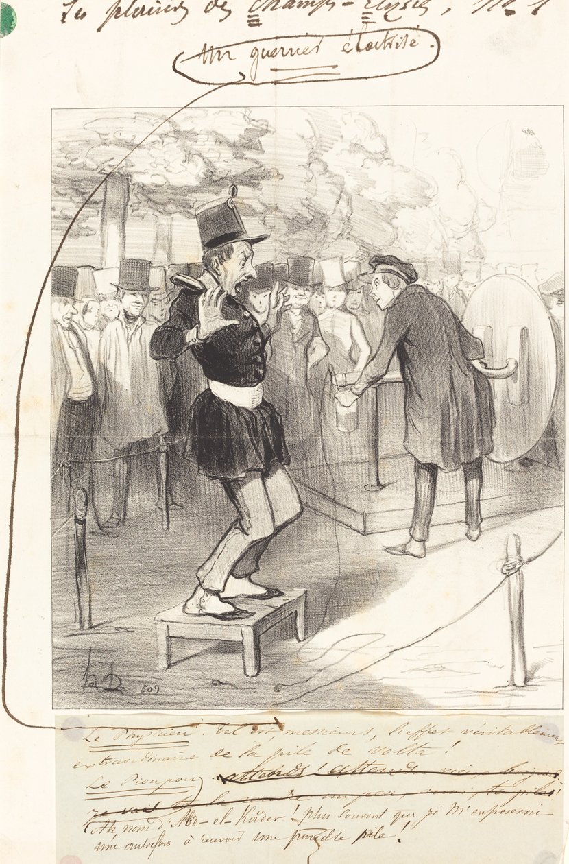 Egy felvillanyozott harcos alkotó: Honoré Daumier