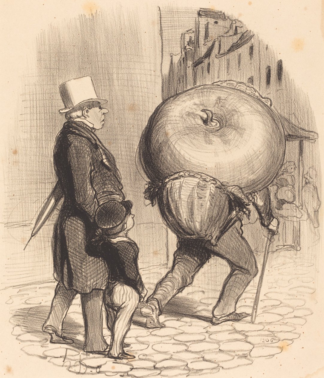 Botanika lecke alkotó: Honoré Daumier