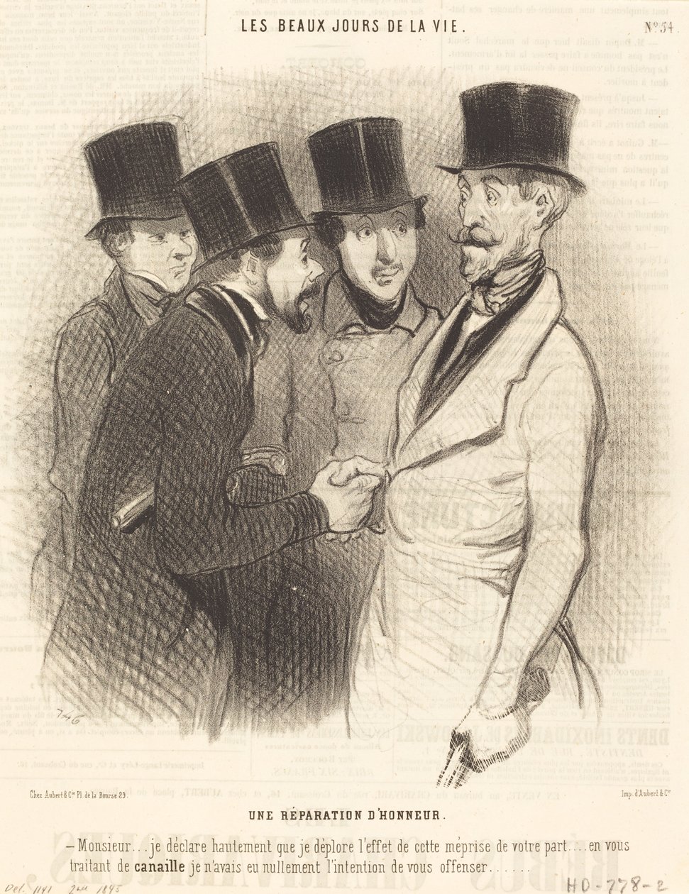 A becsület jóvátétele alkotó: Honoré Daumier