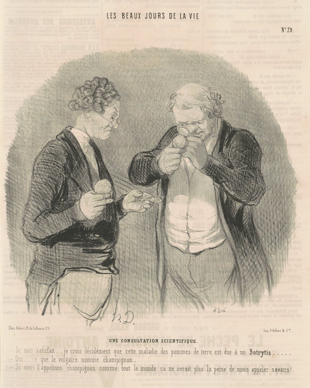Tudományos konzultáció alkotó: Honoré Daumier