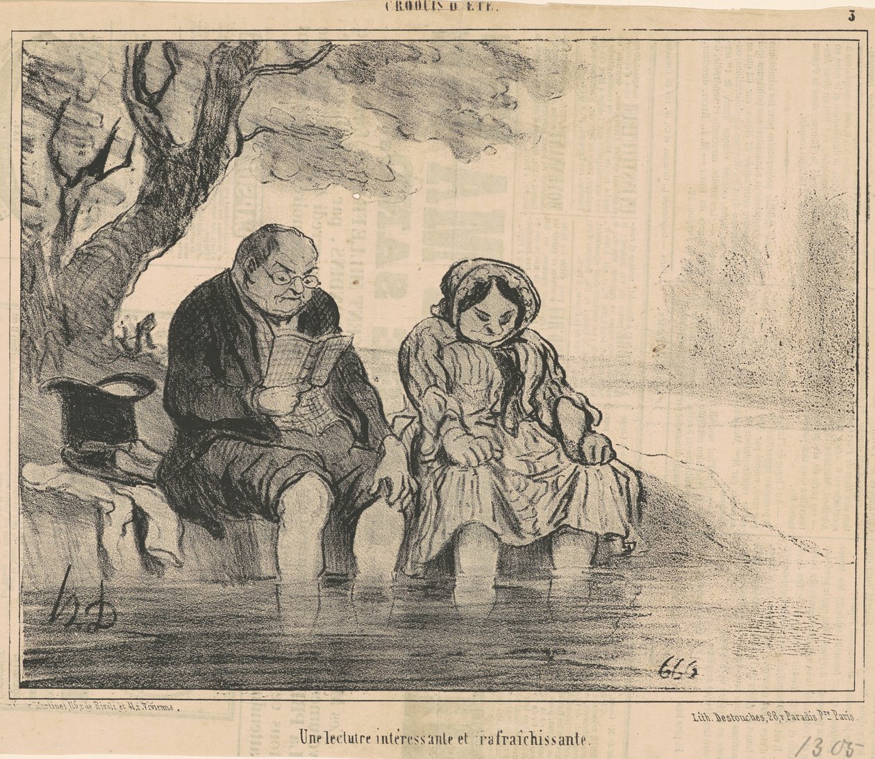 Érdekes és üdítő olvasmány alkotó: Honoré Daumier