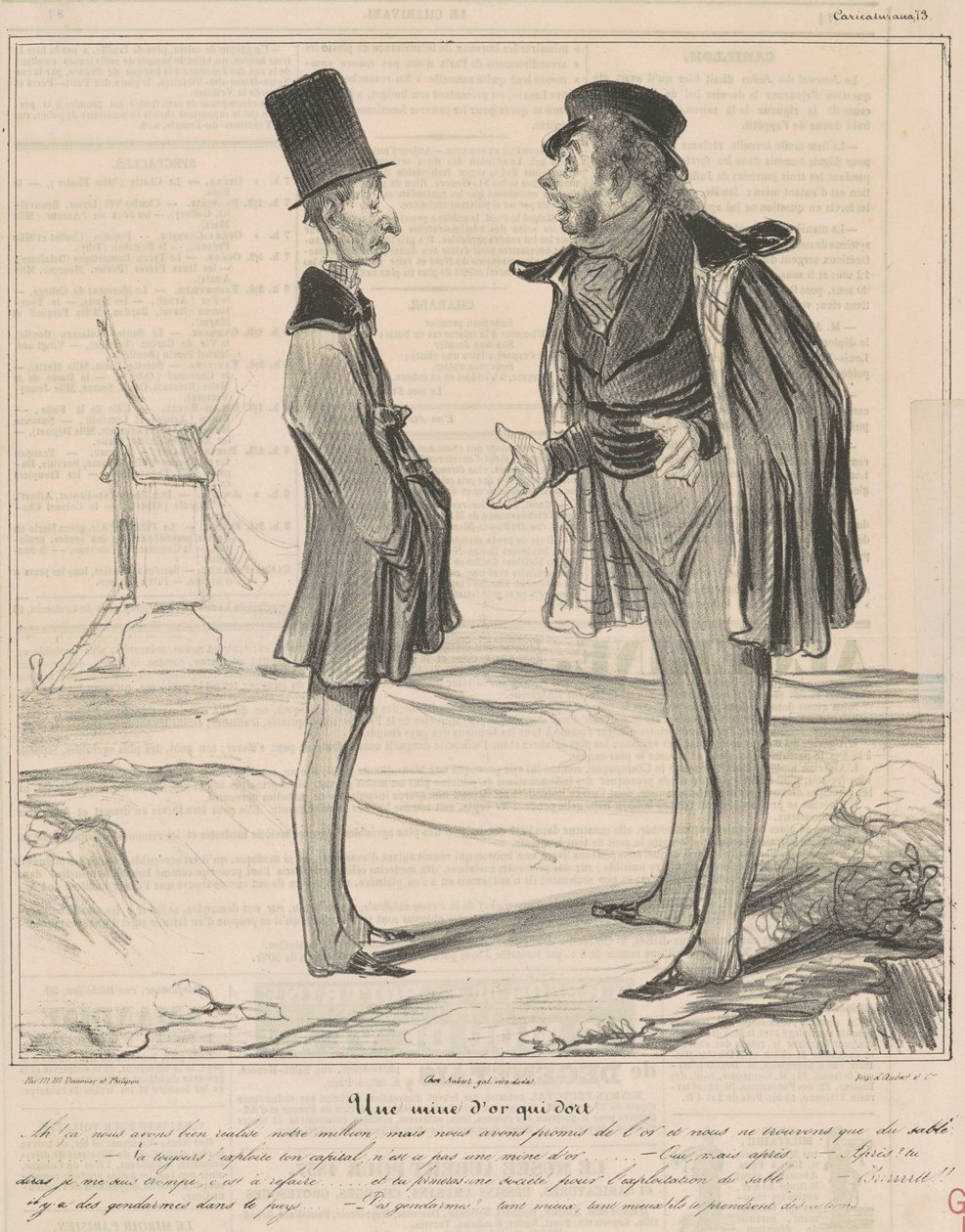 Alvó aranybánya alkotó: Honoré Daumier
