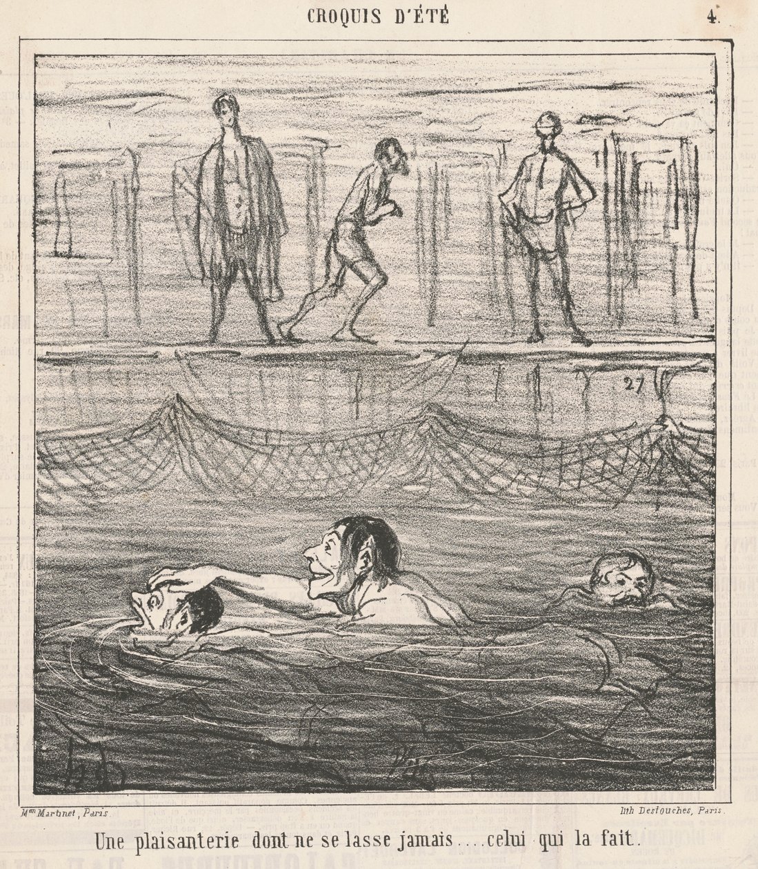 Egy vicc, ami soha nem fárad el... alkotó: Honoré Daumier
