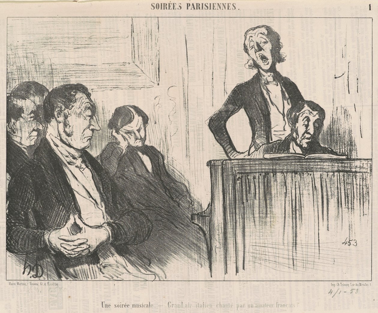 Zenés este alkotó: Honoré Daumier