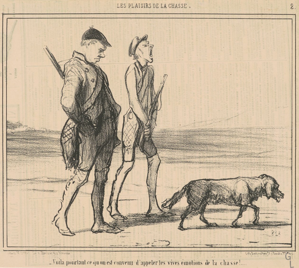 Megbeszéltük, hogy hívjuk... alkotó: Honoré Daumier