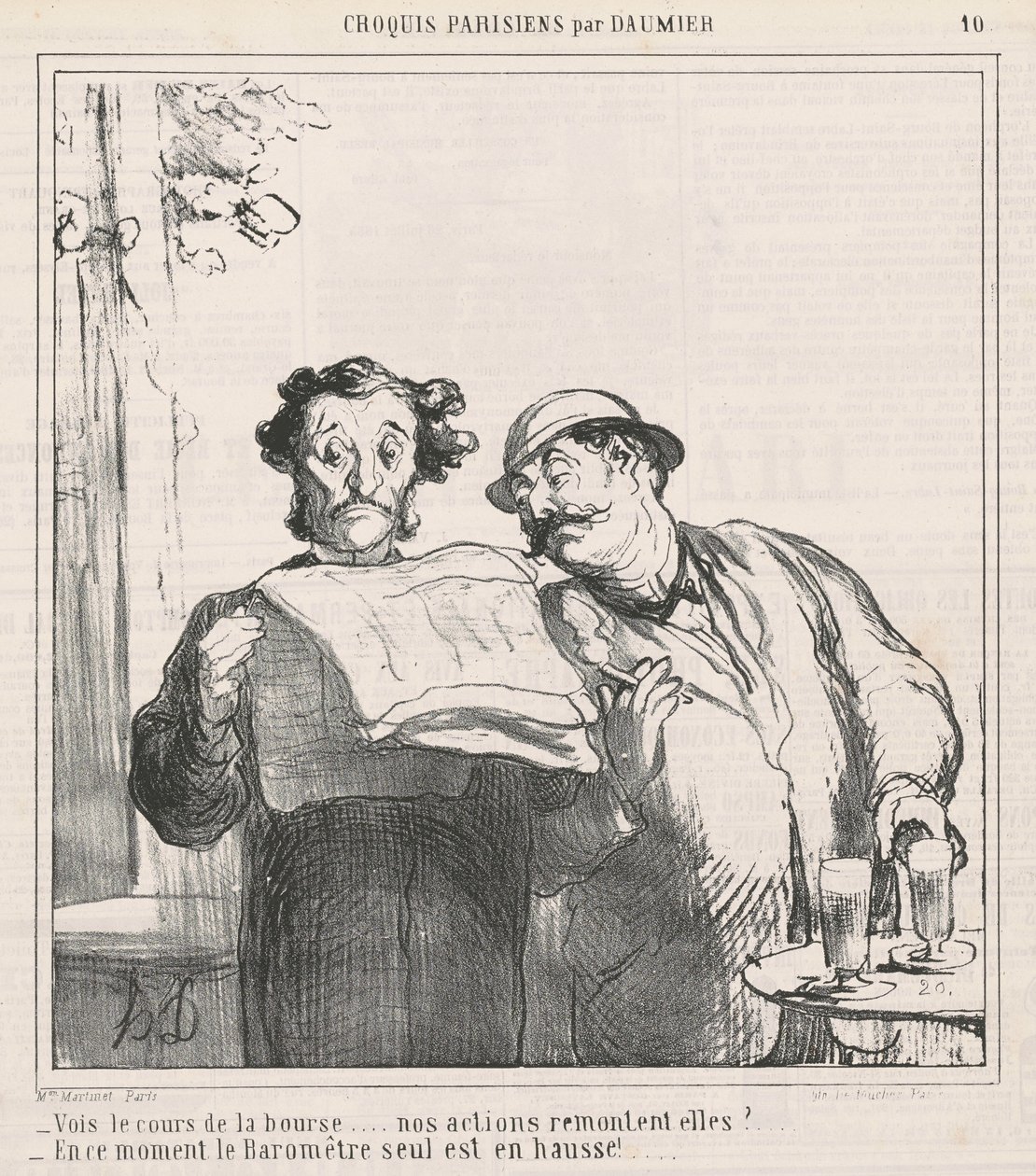 Lásd a részvényárfolyamot alkotó: Honoré Daumier