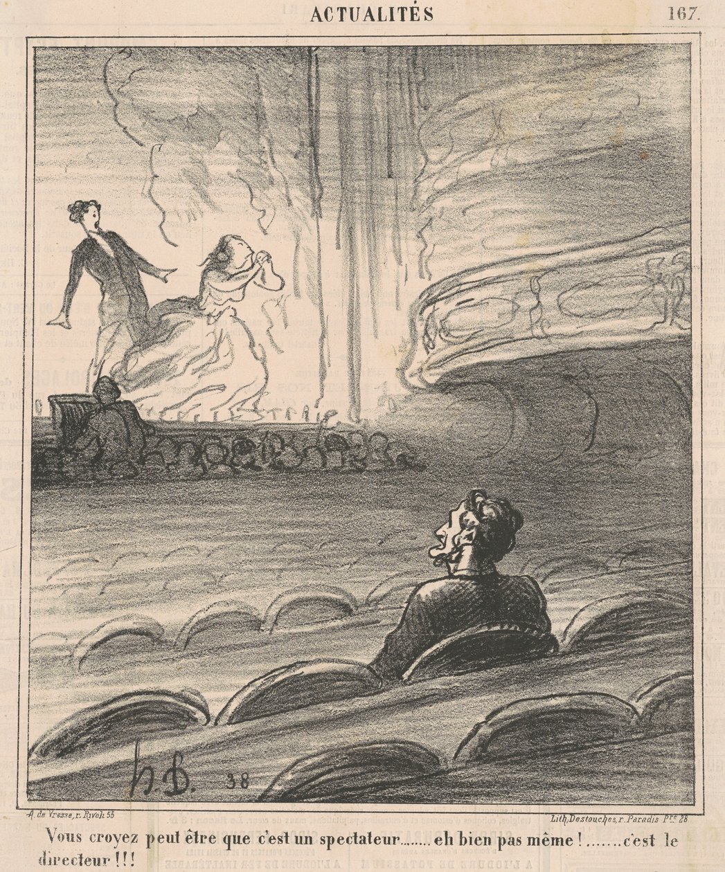 Azt gondolhatod, hogy néző... alkotó: Honoré Daumier