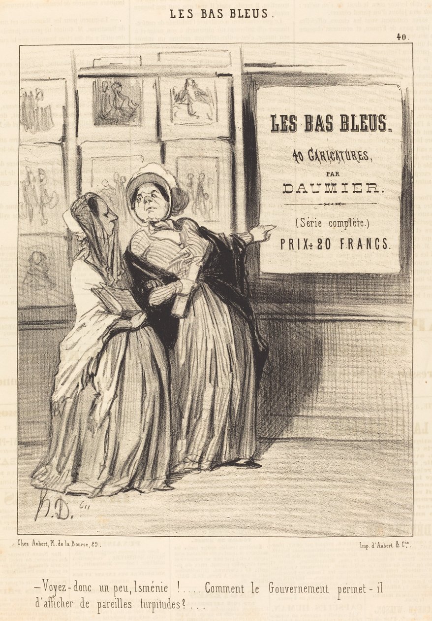 Nézd meg Ismenie!... alkotó: Honoré Daumier