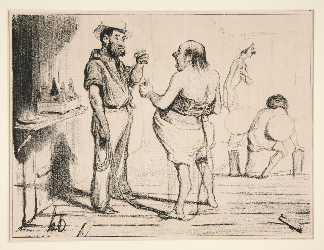 Látod, Bourgeois, pontosan benne vagy alkotó: Honoré Daumier