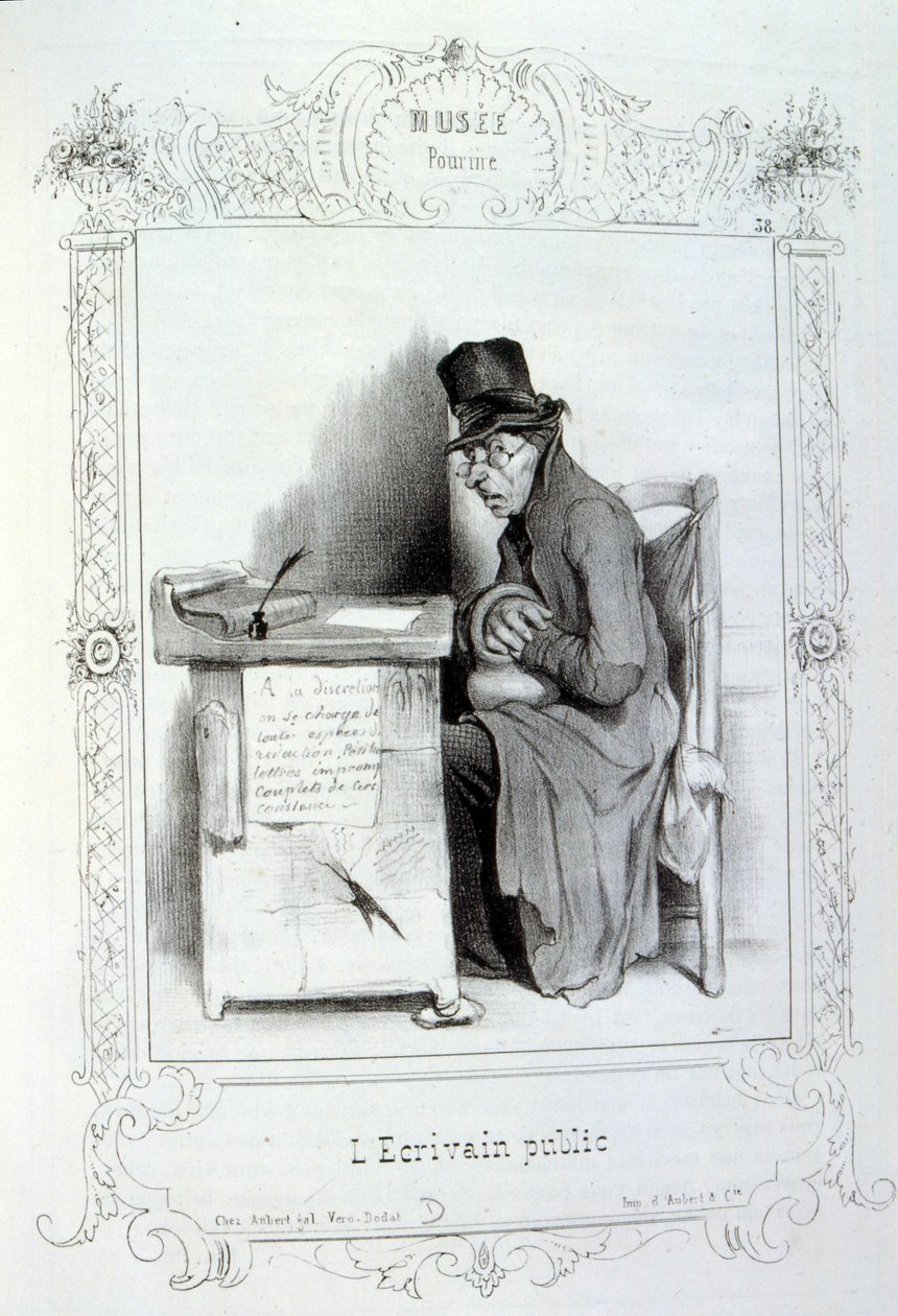 illusztrációk ötletekről és legendákról Philipon Les Cent és Robert Macaire címmel alkotó: Honoré Daumier