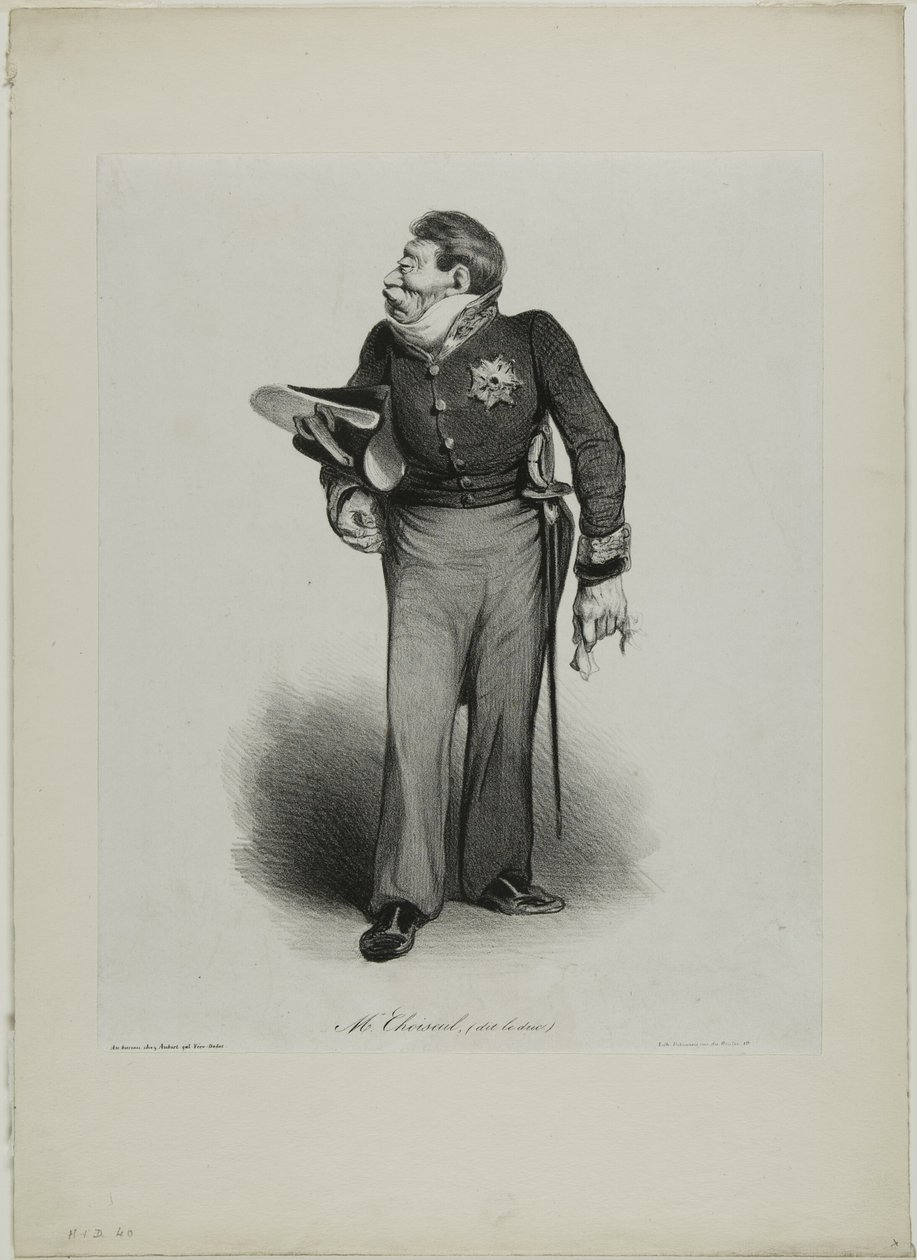 Choiseul úr (Le Duc), 502. tábla alkotó: Honoré Victorin Daumier