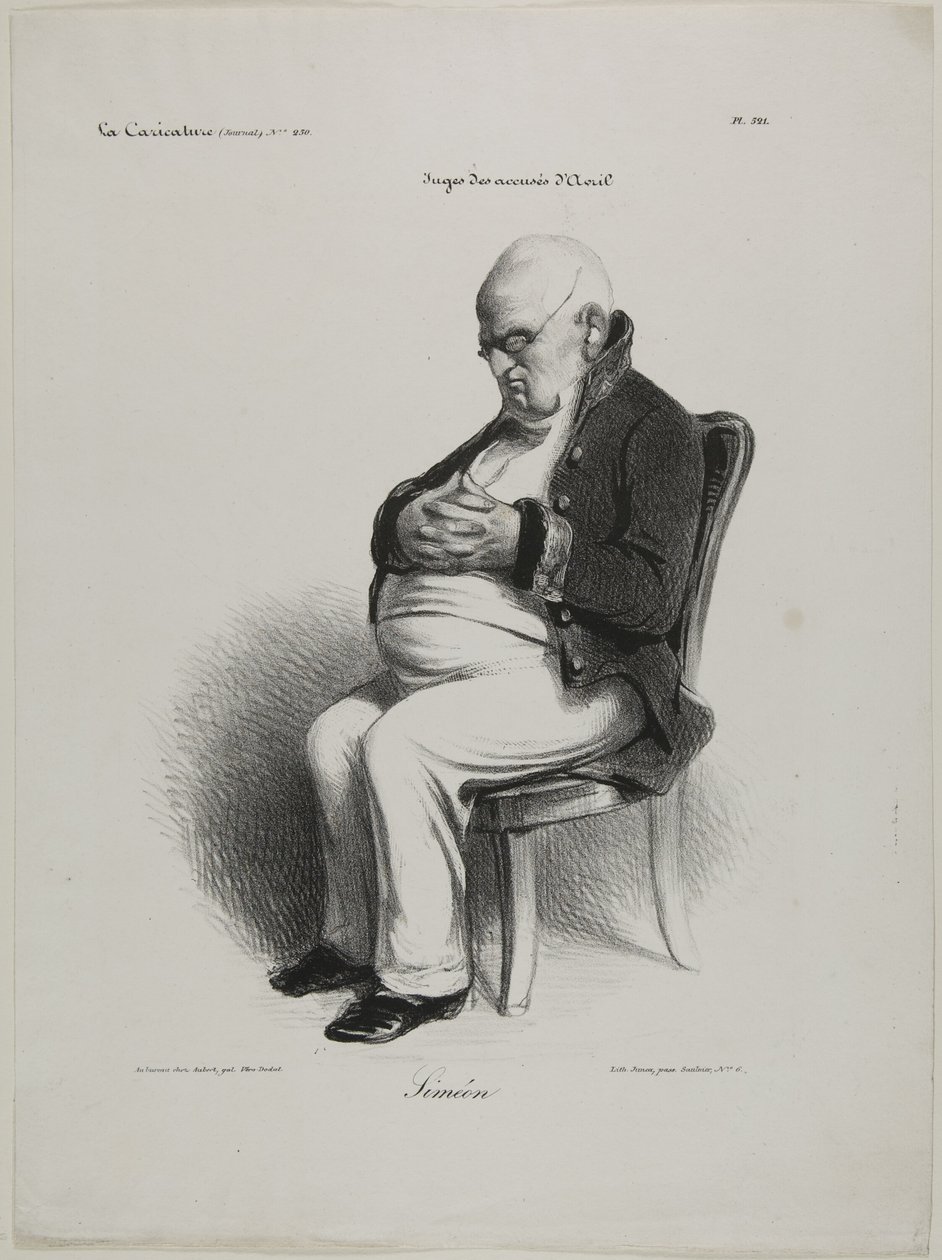 Simeon, 521. tábla alkotó: Honoré Victorin Daumier