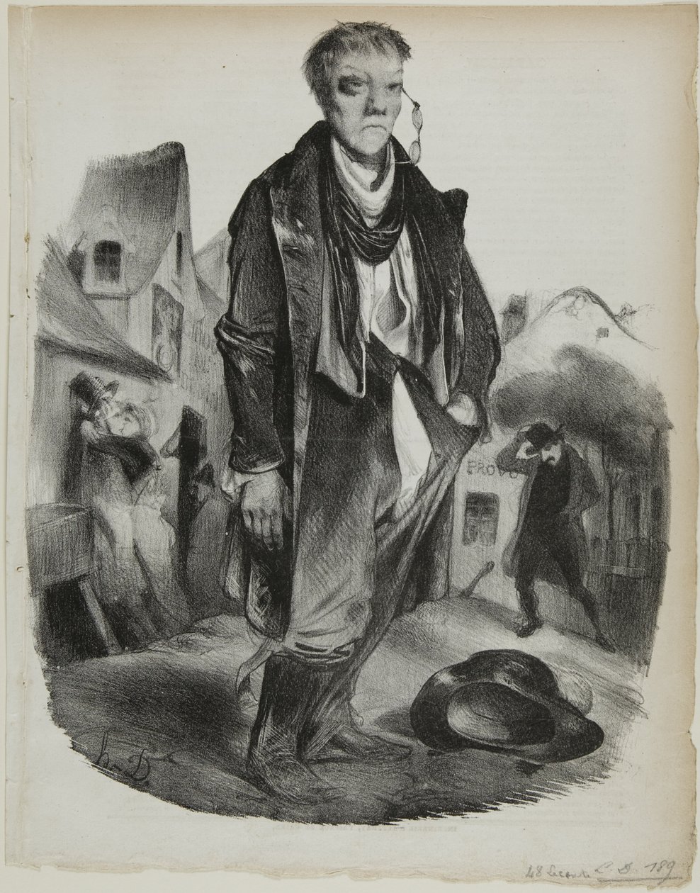 A részeges alkotó: Honoré Victorin Daumier