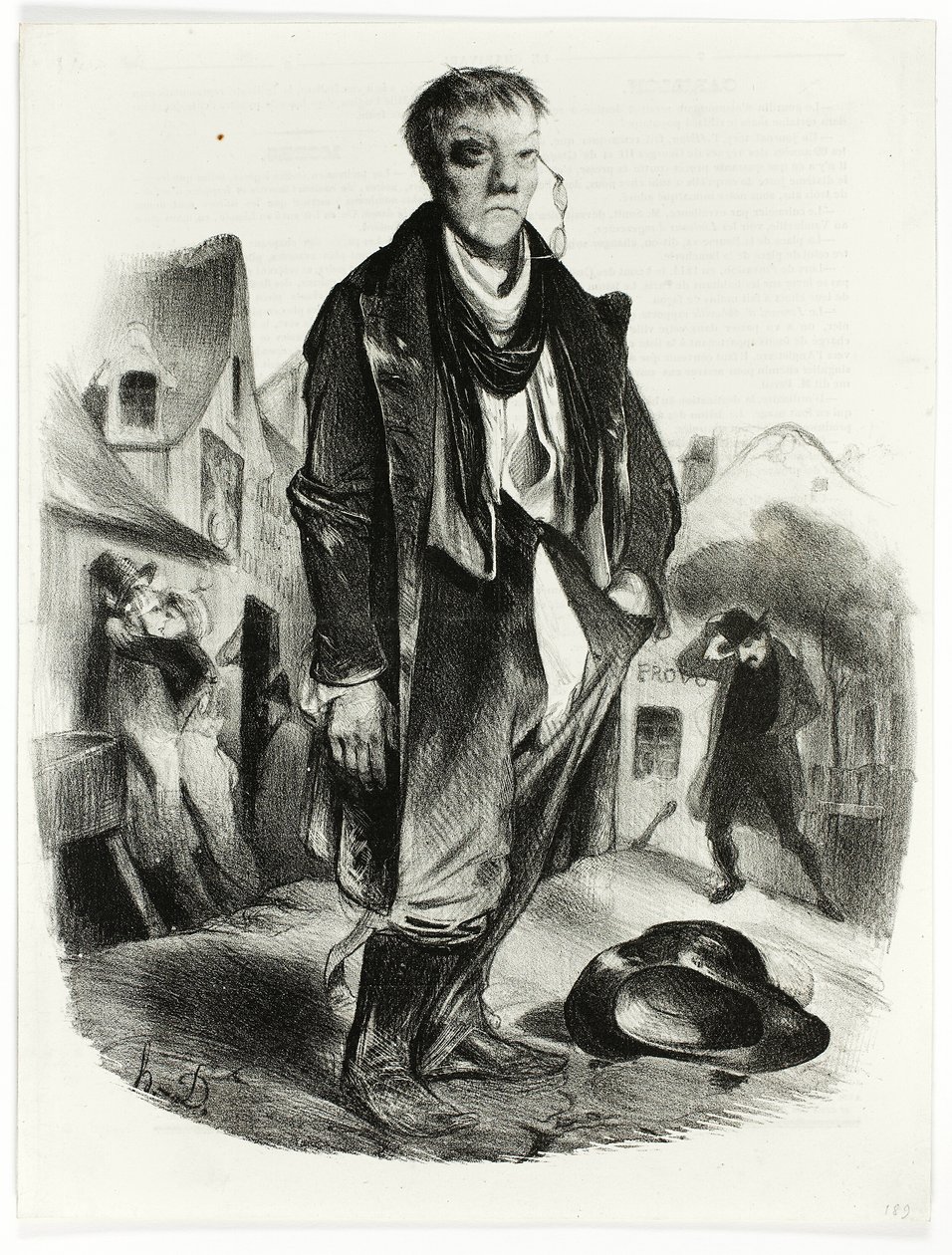 A részeges alkotó: Honoré Victorin Daumier