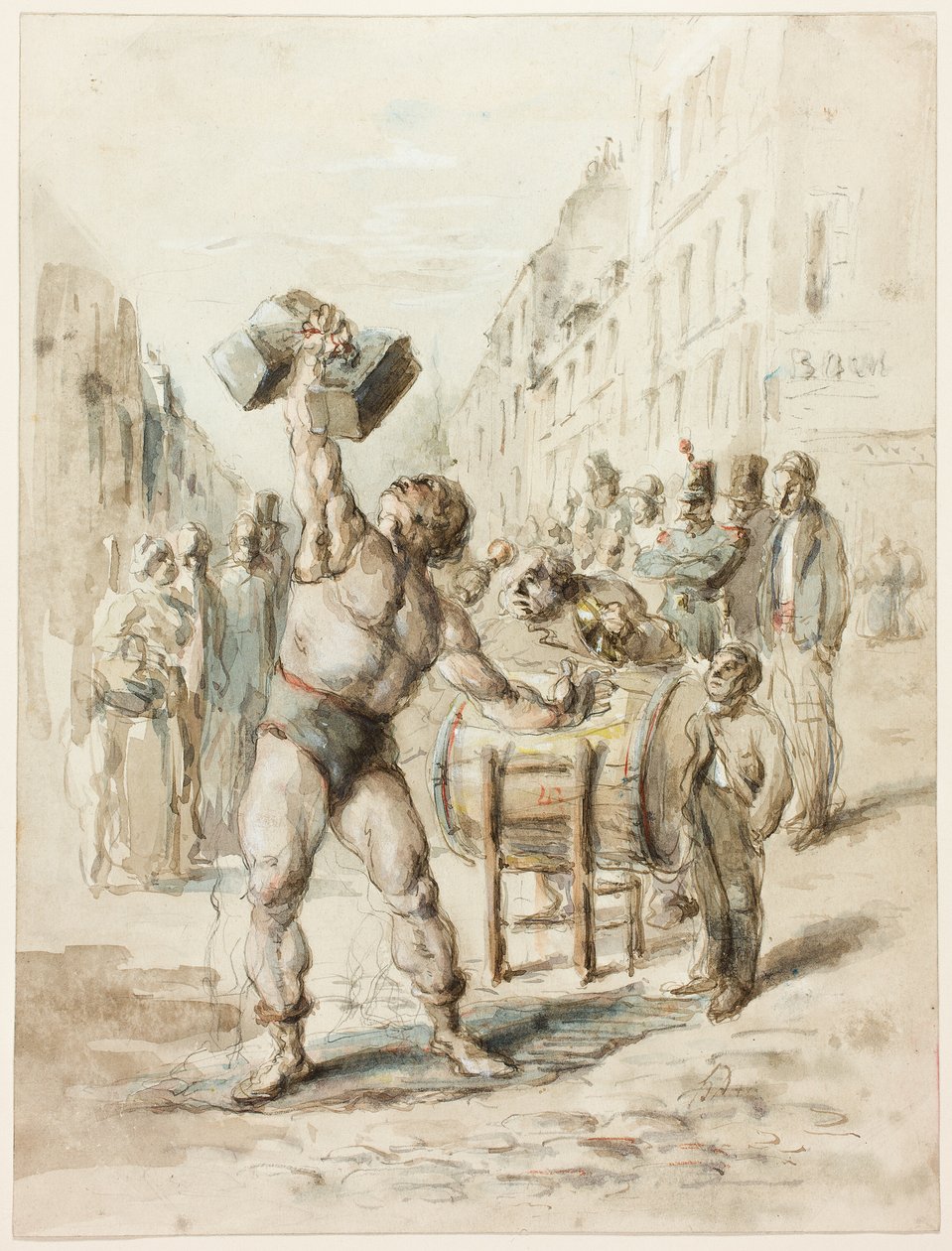 A súlyemelő alkotó: Honoré Victorin Daumier