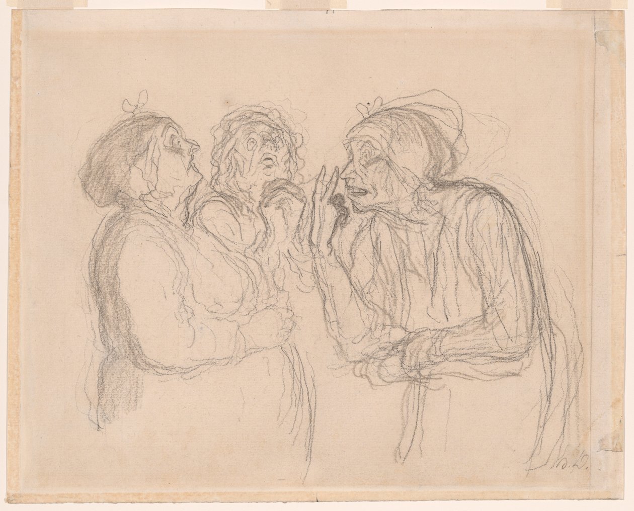 Három pletyka alkotó: Honoré Victorin Daumier