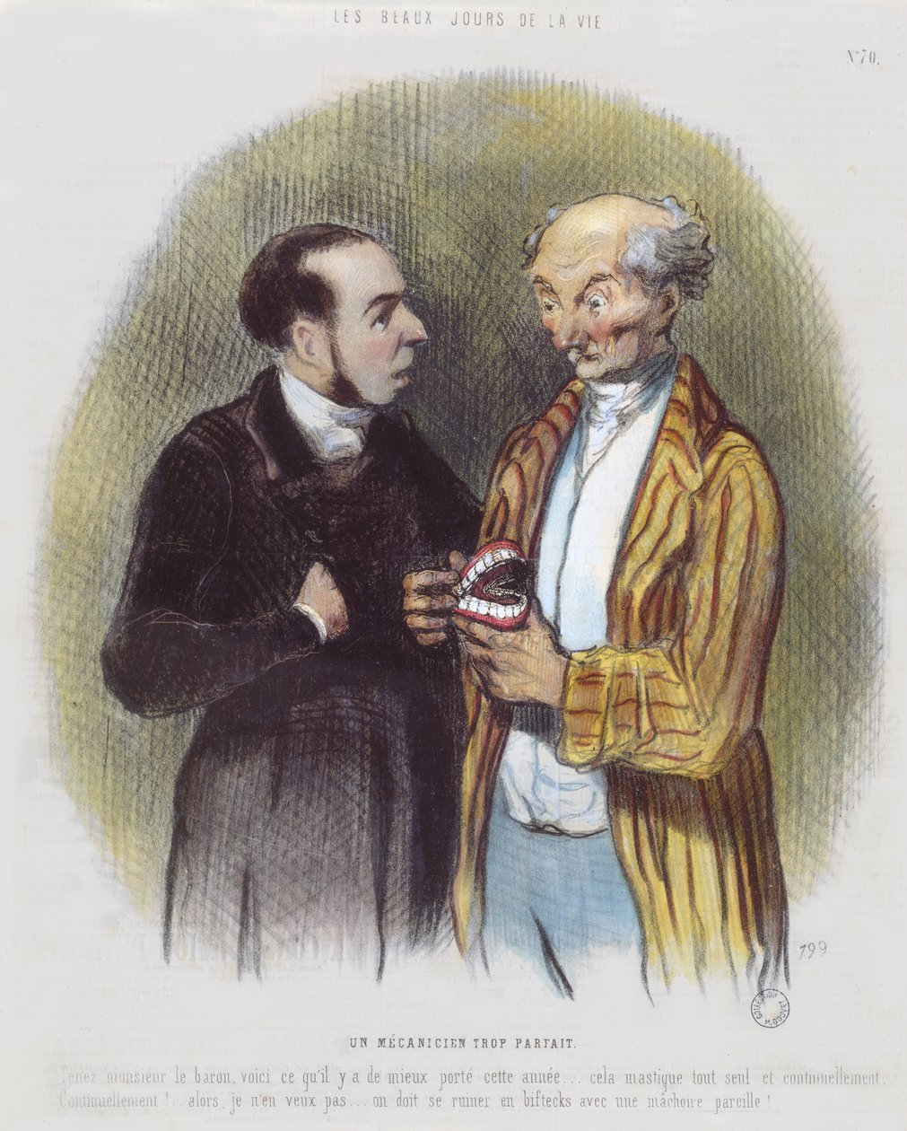 Tökéletes technikus alkotó: Honoré Daumier