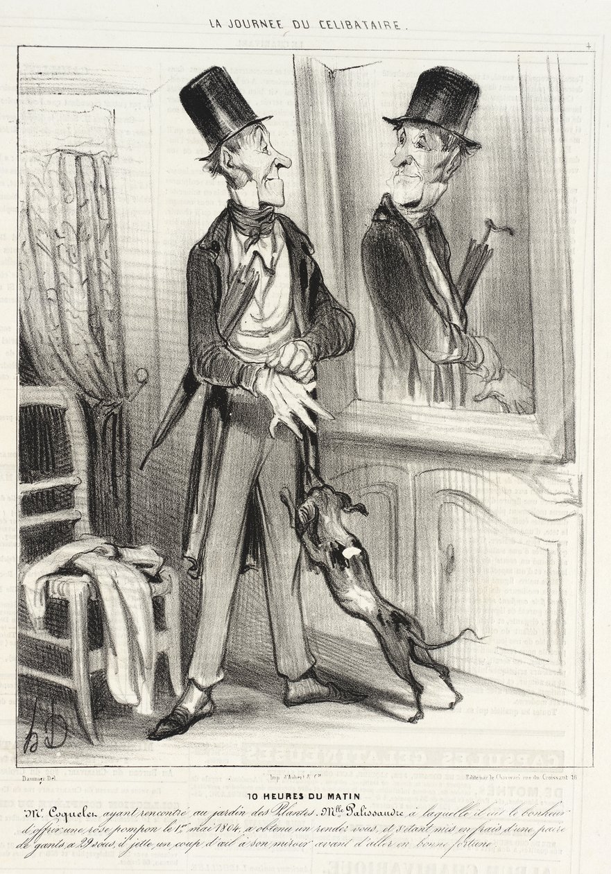 Délelőtt 10 óra alkotó: Honoré Daumier