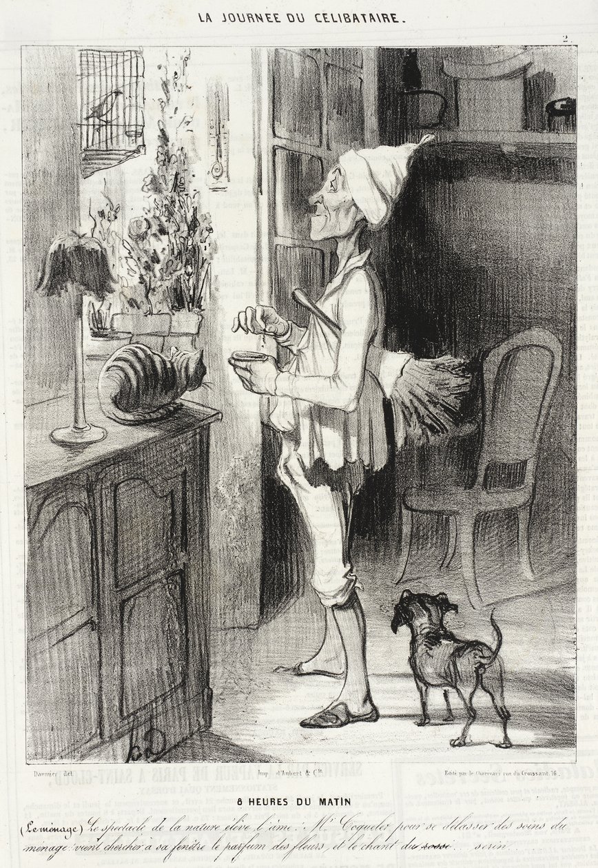 Reggel 8 óra alkotó: Honoré Daumier