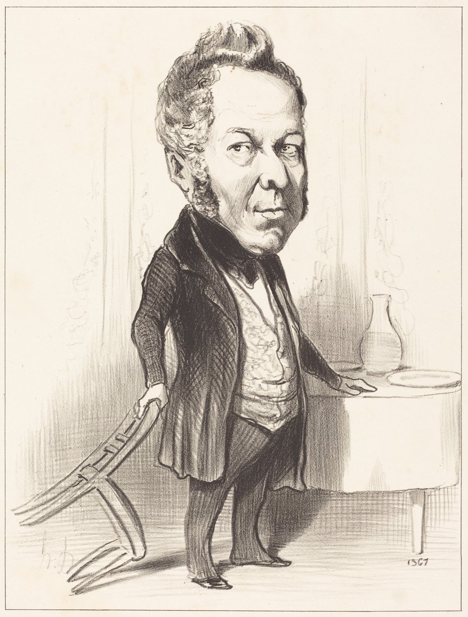 A.P.F. Deslongrais alkotó: Honoré Daumier