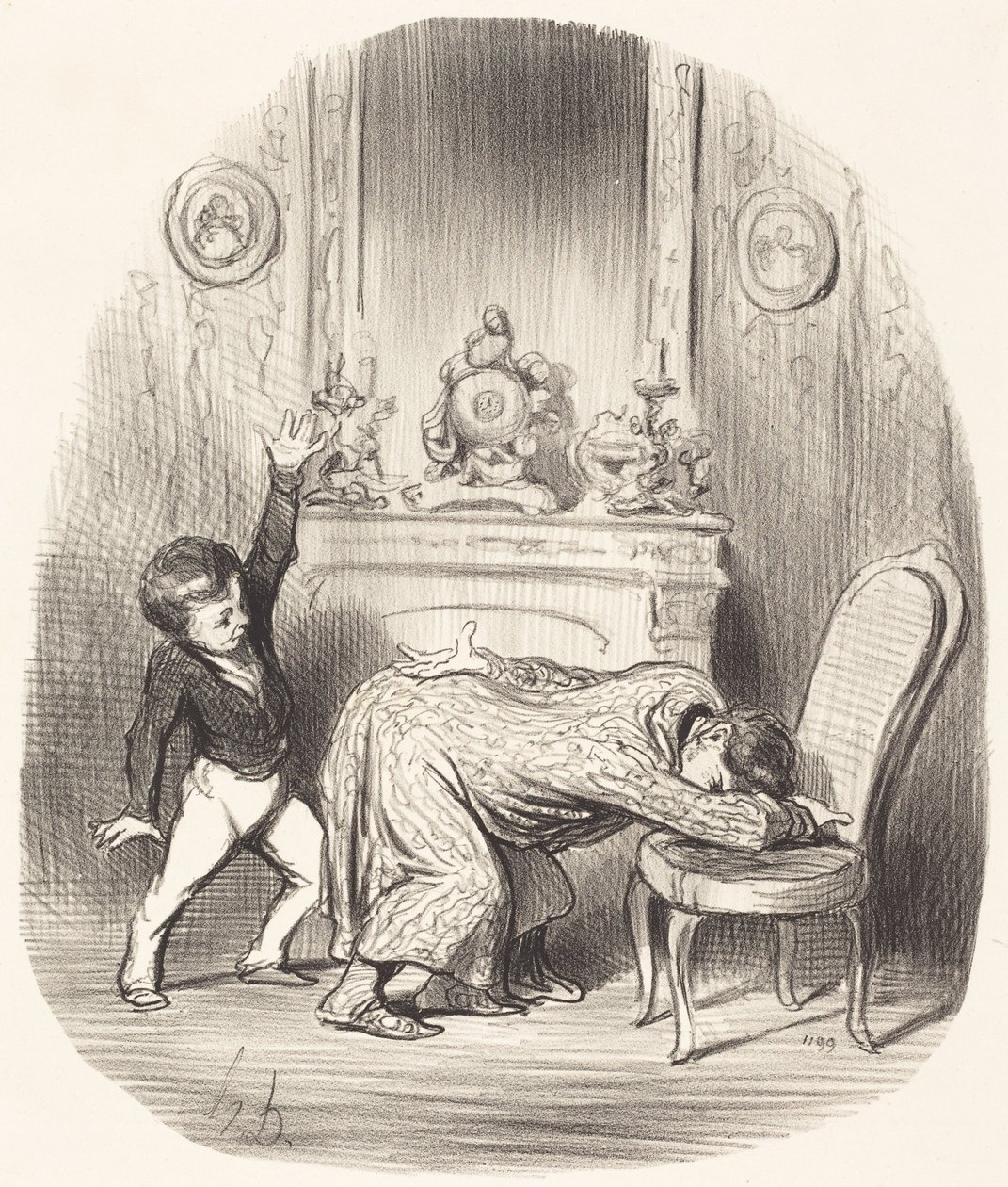 IV. Henrik példájára alkotó: Honoré Daumier