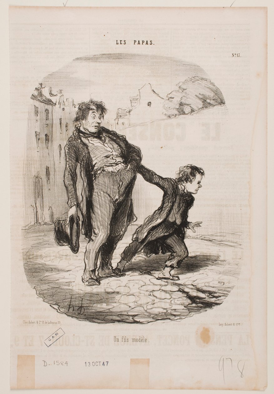 Egy mintafiú alkotó: Honoré Daumier