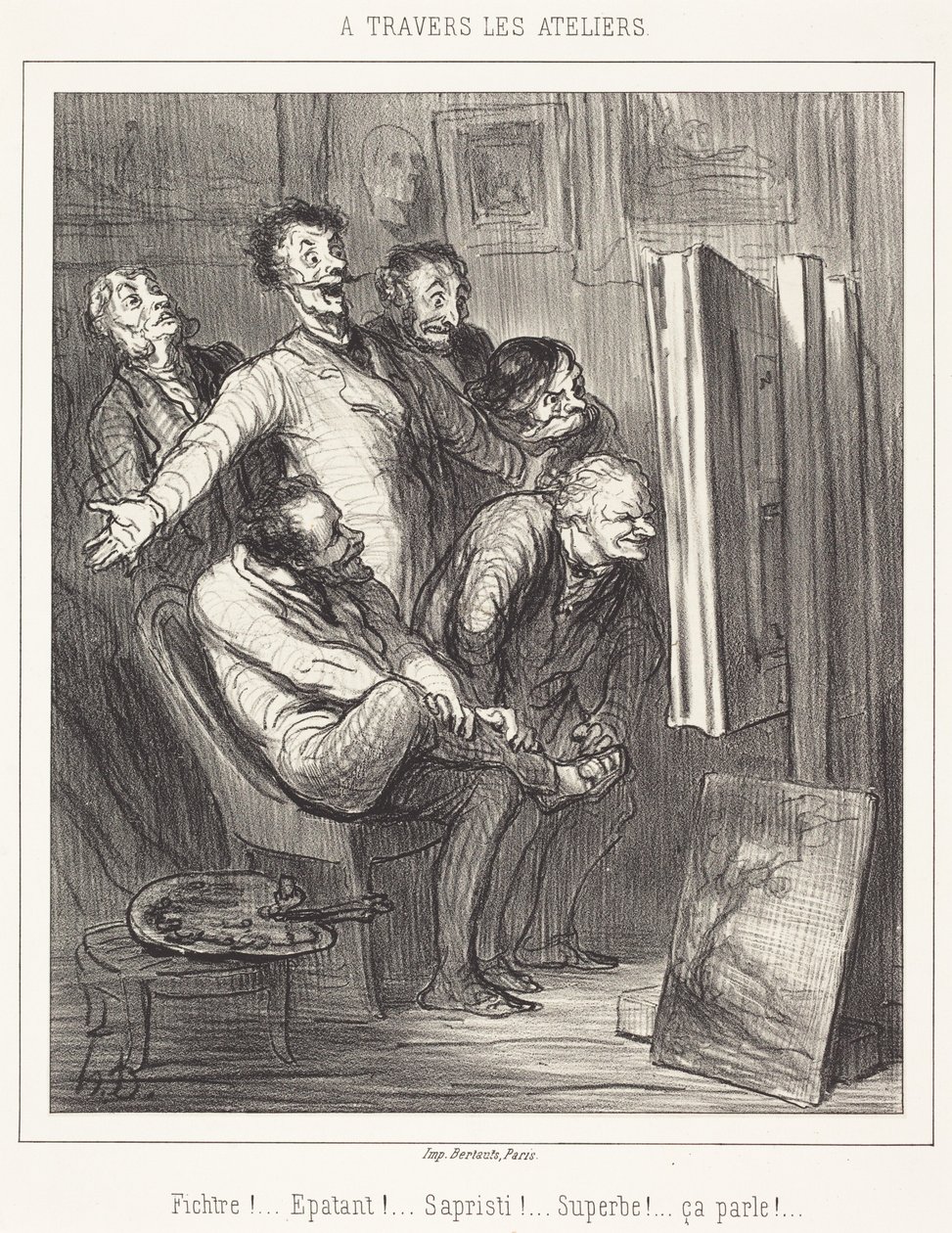 A műtermeken át alkotó: Honoré Daumier