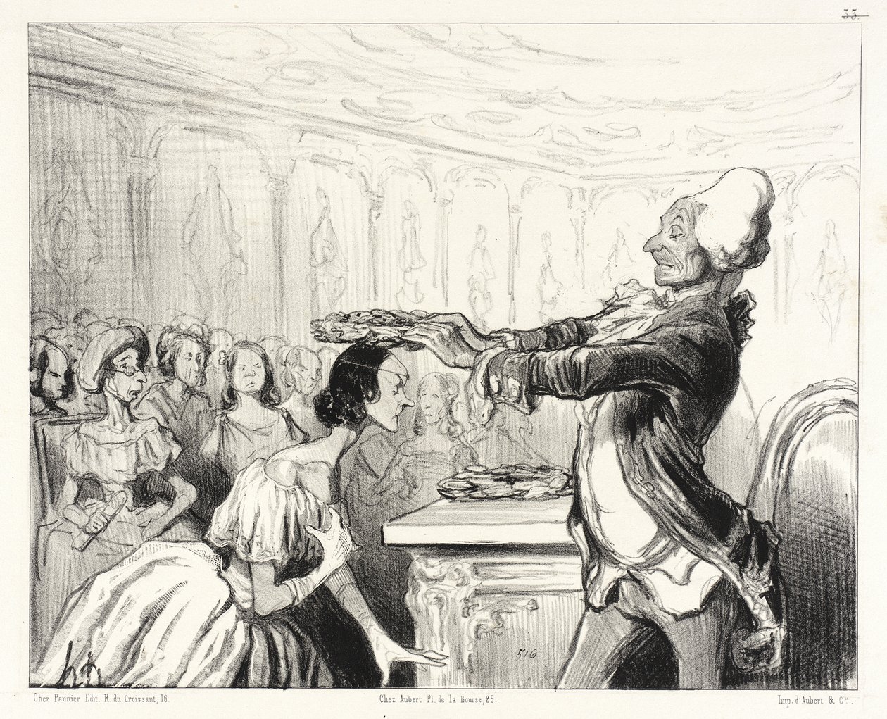 A nők akadémiája alkotó: Honoré Daumier