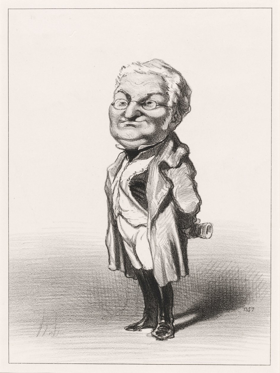 Adolphe Thiers alkotó: Honoré Daumier