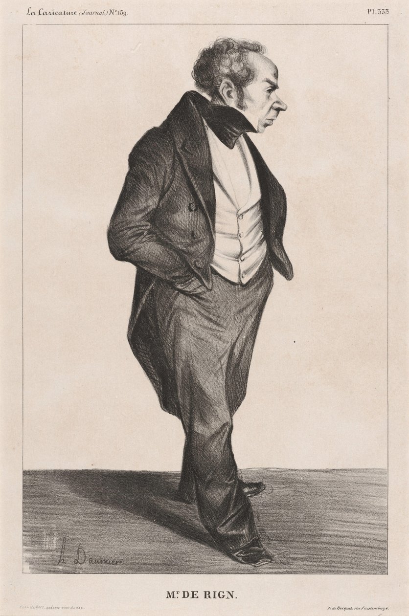 De Rigny admirális alkotó: Honoré Daumier