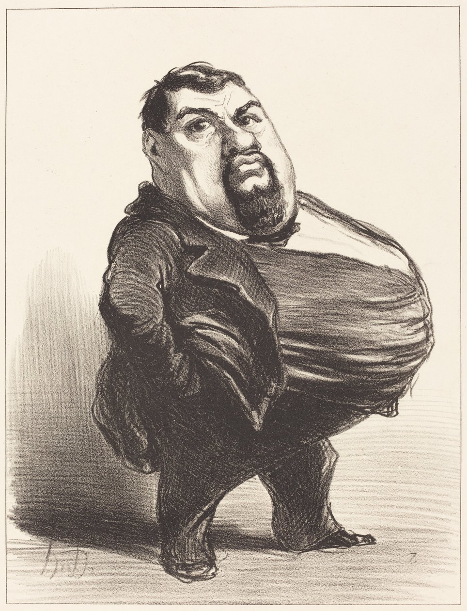 Antony Thouret alkotó: Honoré Daumier