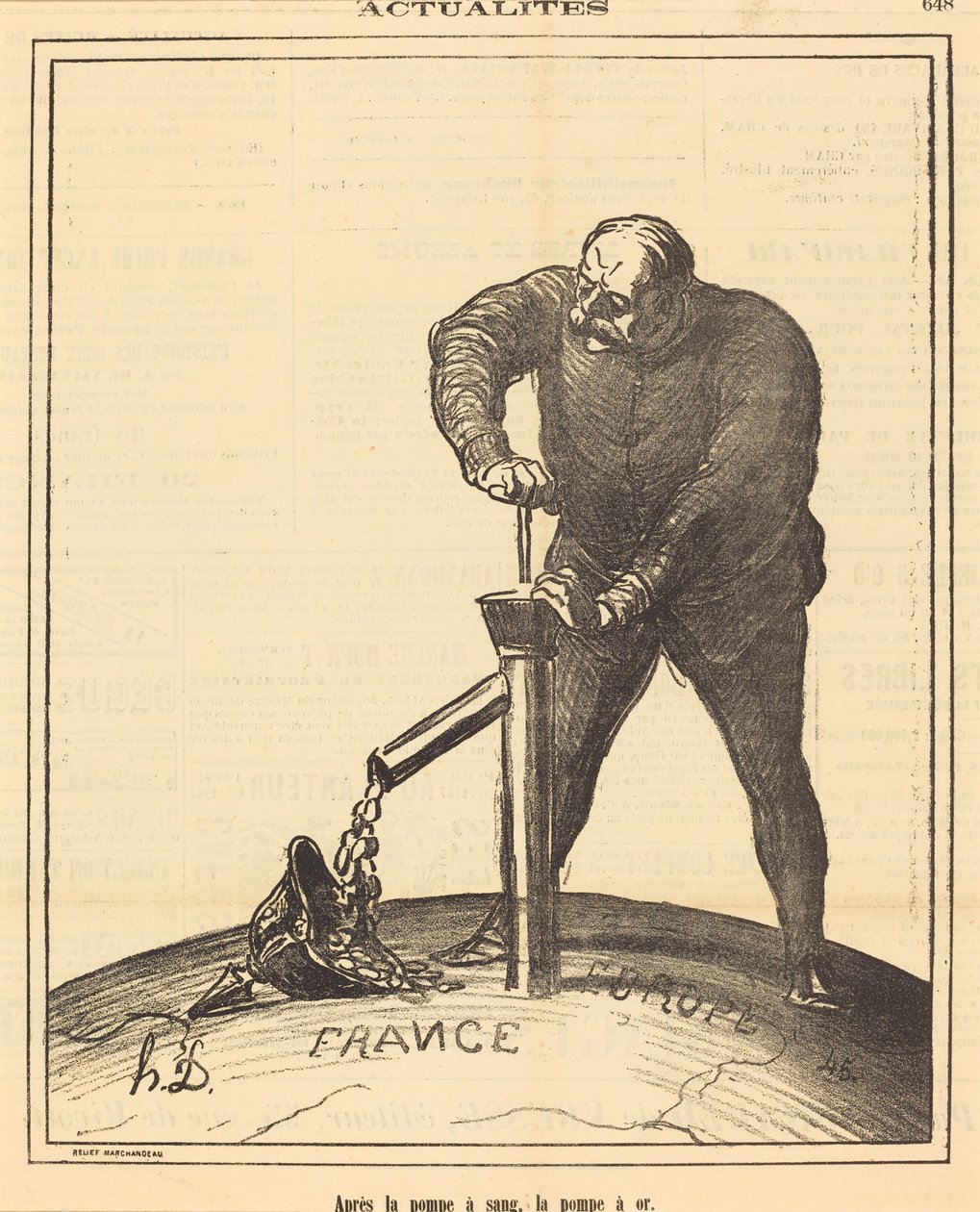 A vérszivattyú után jön az arany-szivattyú alkotó: Honoré Daumier