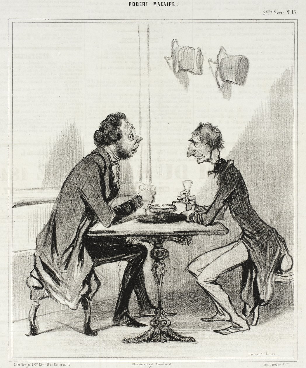 Ellenállhatatlan érv... alkotó: Honoré Daumier