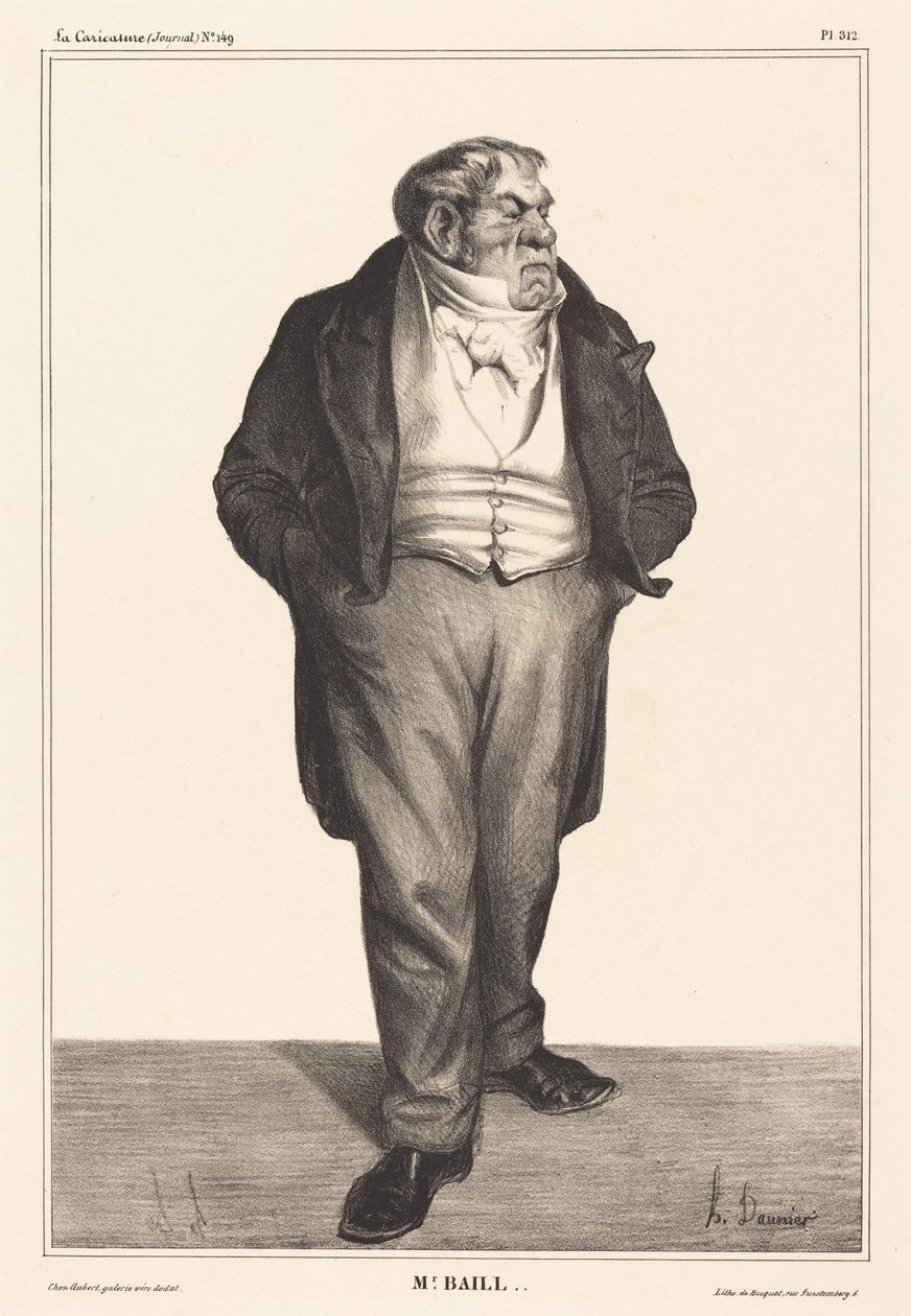 Baillot alkotó: Honoré Daumier