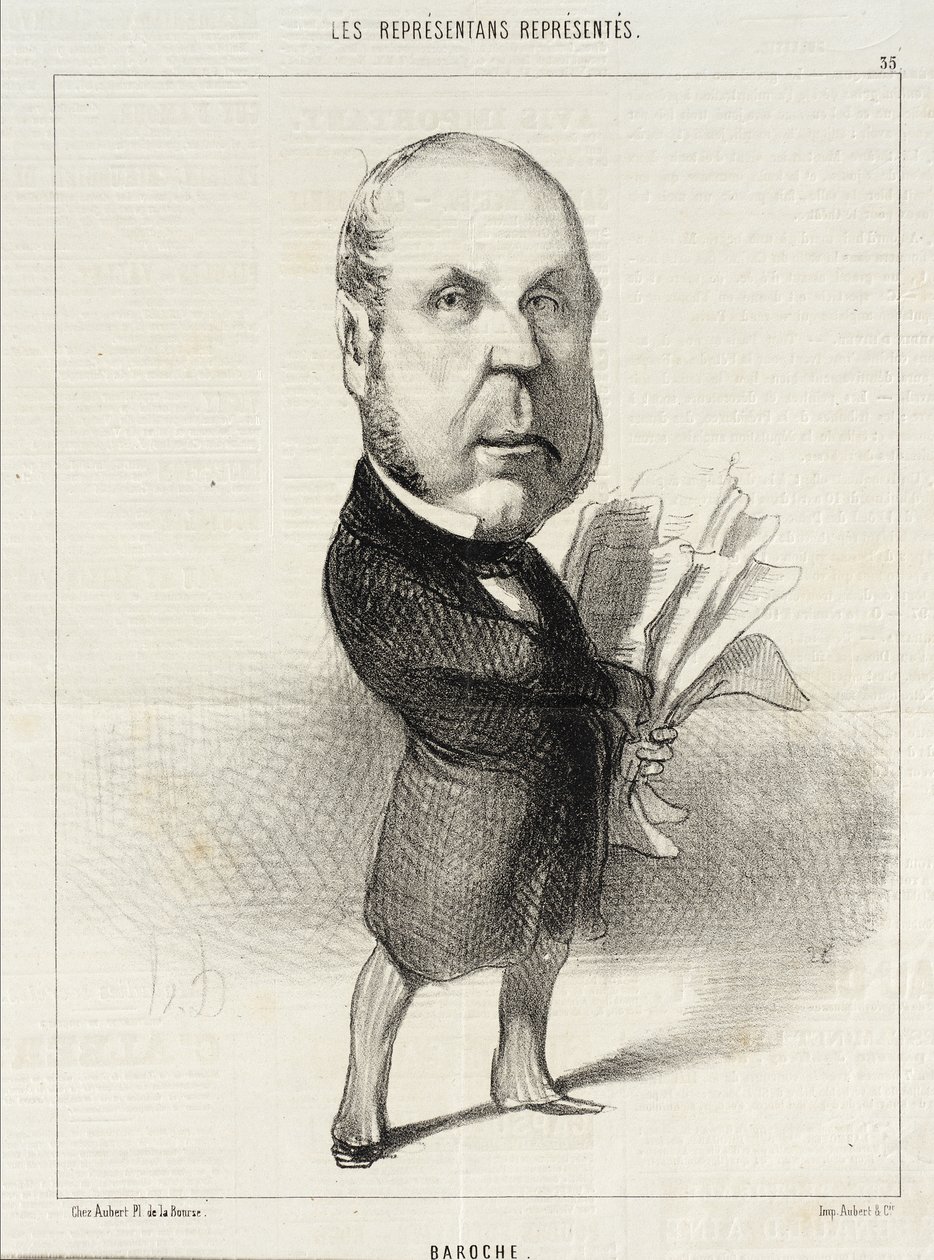 Baroche alkotó: Honoré Daumier