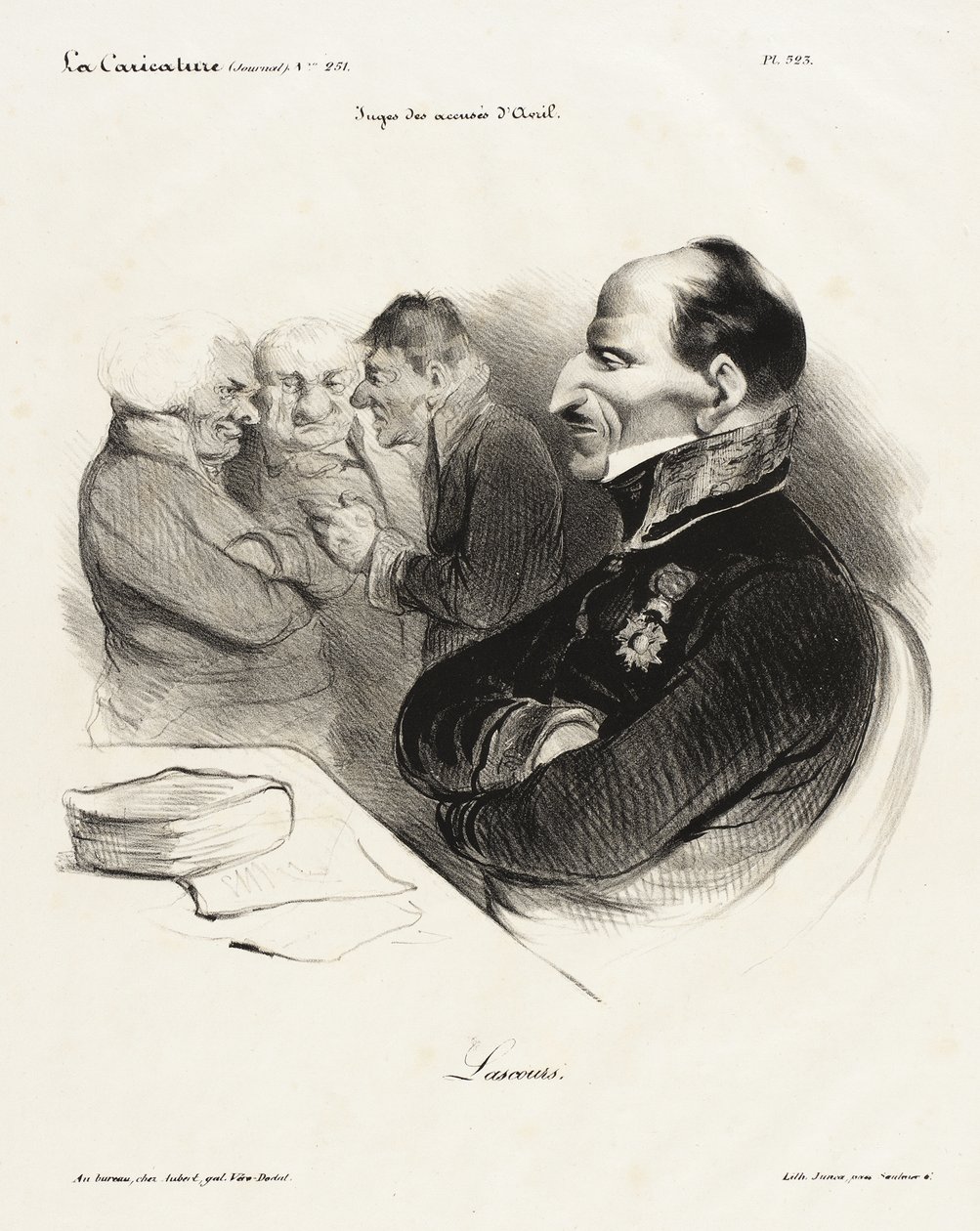 Lascours báró alkotó: Honoré Daumier