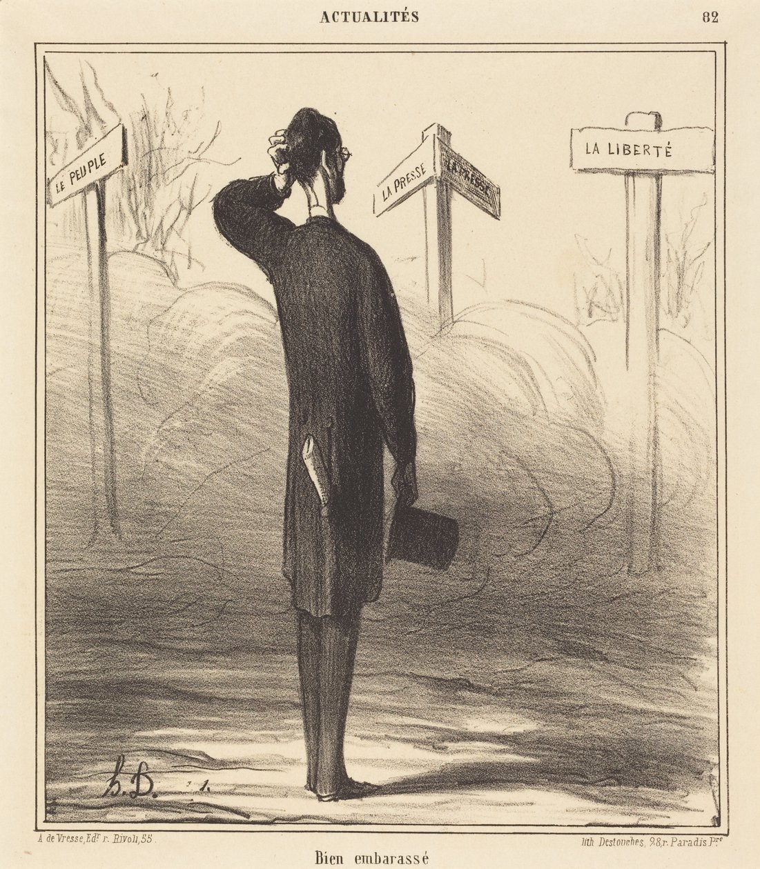 Nagyon zavarban alkotó: Honoré Daumier