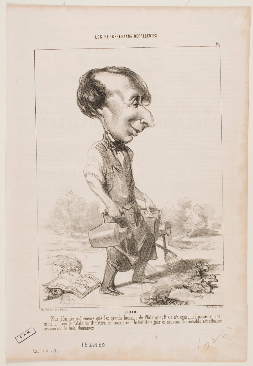 Bixio alkotó: Honoré Daumier