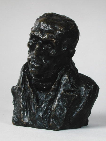 Francois-Pierre-Guillaume Guizot (1787-1874) mellszobra 1833 (bronz) alkotó: Honoré Daumier