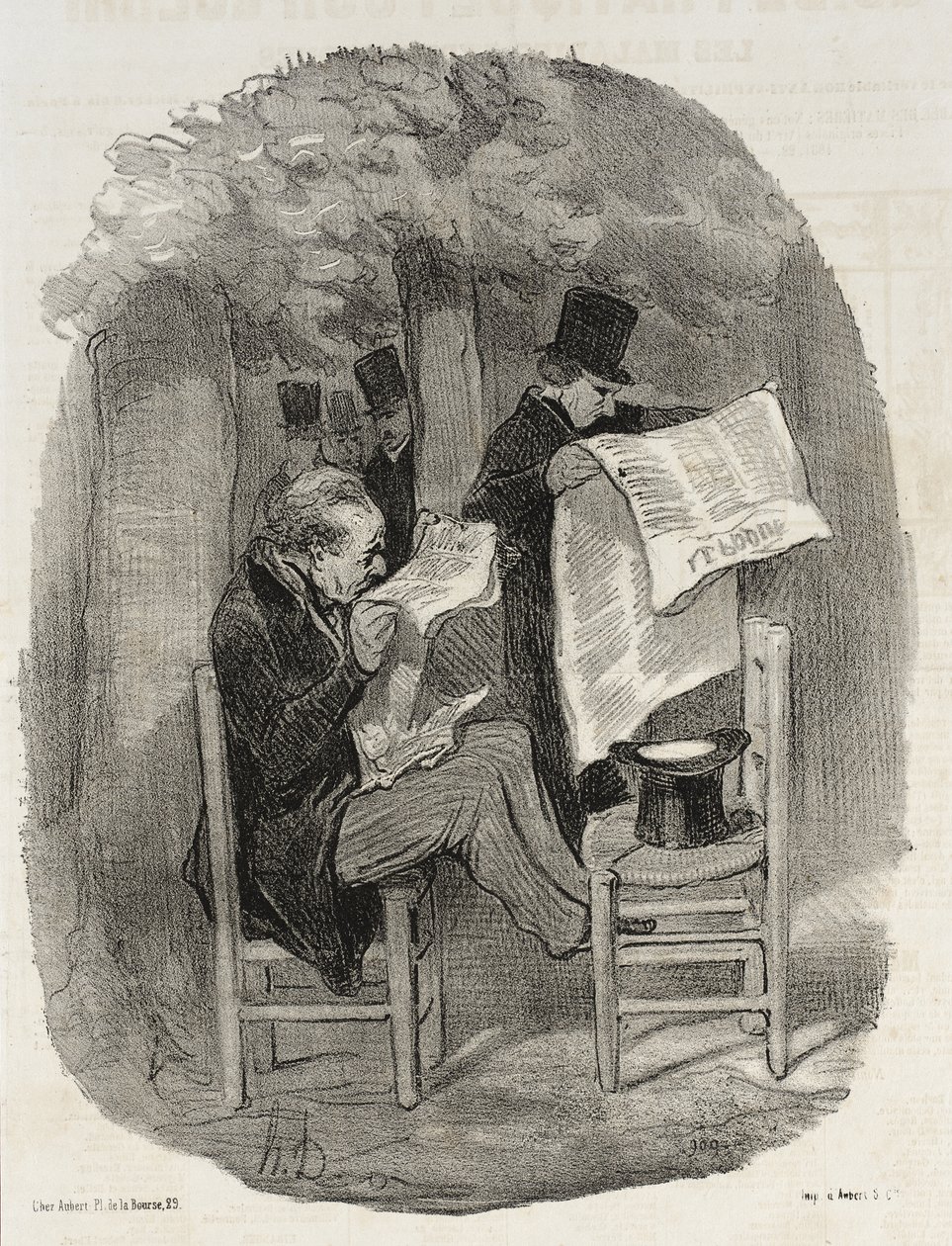 Amit a polgár kis szórakozásnak nevezett el alkotó: Honoré Daumier