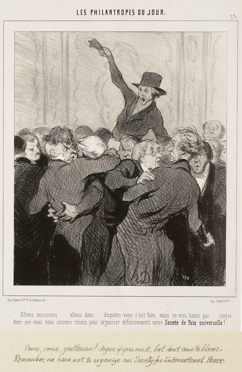 Rajta, uraim... Veszekedjenek, ez jó alkotó: Honoré Daumier