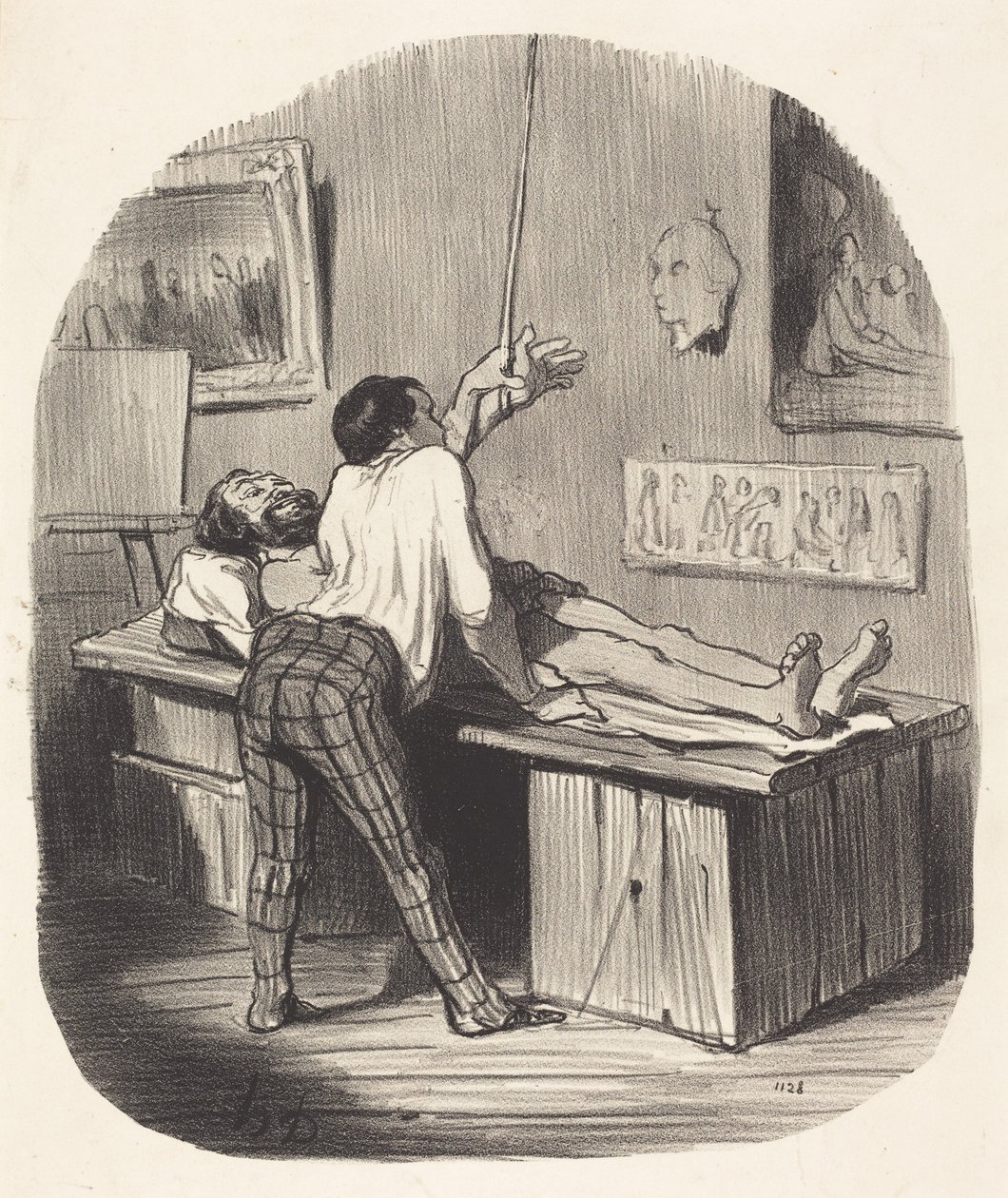 Hogyhogy, Saint-Gervais ezt elvette... alkotó: Honoré Daumier