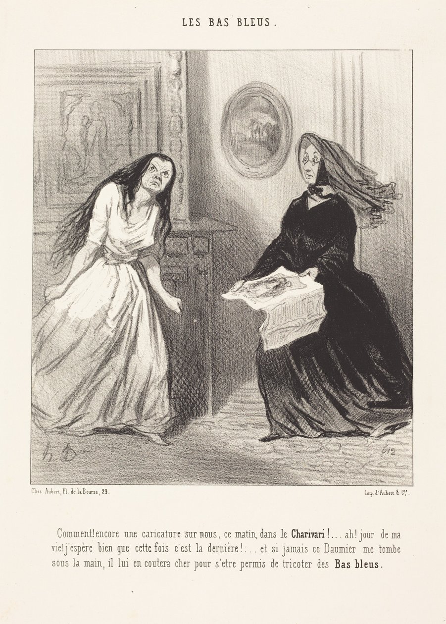 Hogy! Már megint egy karikatúra rólunk... alkotó: Honoré Daumier